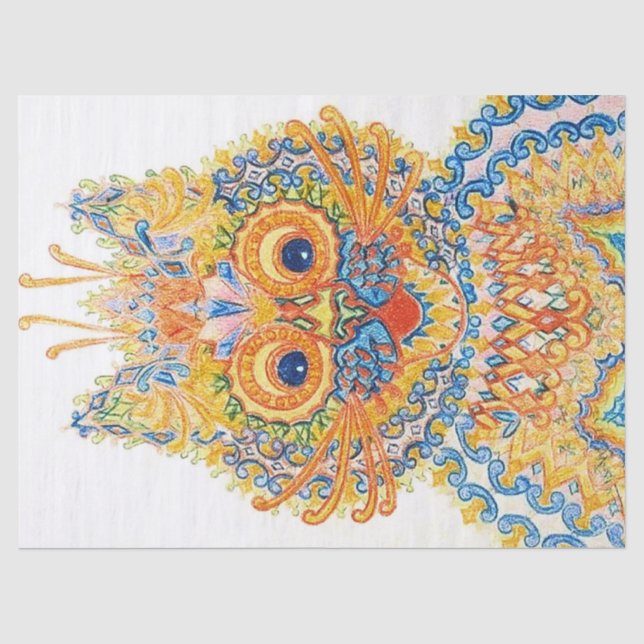 Papier Mousseline Un Grand Chat, Louis Wain (Recto)