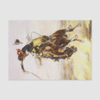 « Un mauvais cheval » par Charles M Russell
