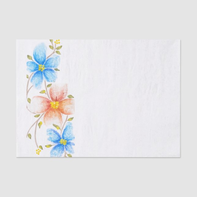 Papier Mousseline Un peu de printemps (Recto)