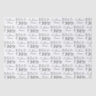 Papier Mousseline Un treariste féminin Cheval papier de tissus