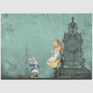 Papier Mousseline Une autre Alice au pays des merveilles Conception
