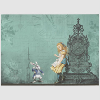 Papier Mousseline Une autre Alice au pays des merveilles Conception