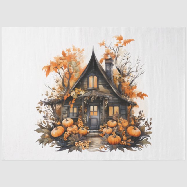 Papier Mousseline Une autre conception de série Halloween 6 (Recto)