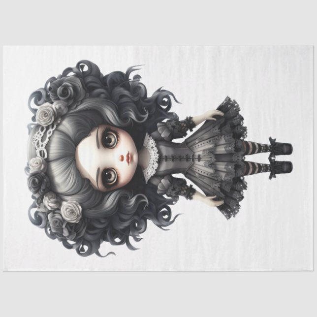 Papier Mousseline Une collection de costumes d'Halloween 10 (Recto)