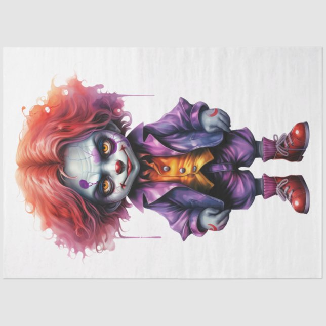 Papier Mousseline Une collection de costumes d'Halloween 12 (Recto)