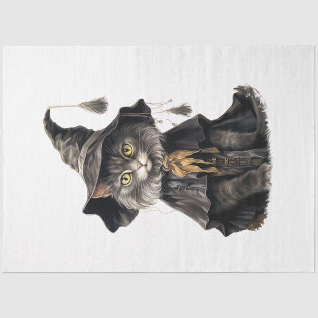 Papier Mousseline Une collection de designs Halloween vintage 7 (Recto)