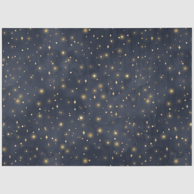 Papier Mousseline Une conception de la série Nuit étoilée céleste 2 (Recto)