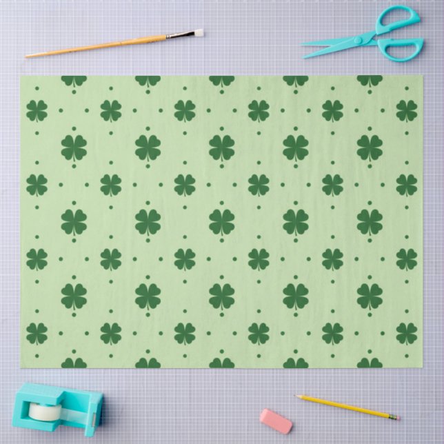 Papier Mousseline Une conception de la série St Patrick #7 (Artisanat)