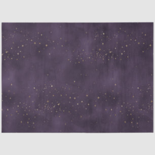 Papier Mousseline Une conception de la série Une nuit étoilée violet