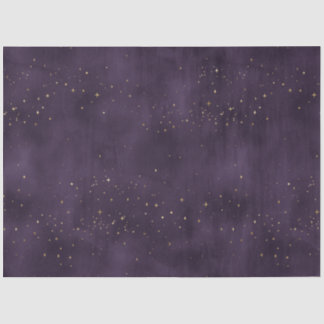 Papier Mousseline Une conception de la série Une nuit étoilée violet