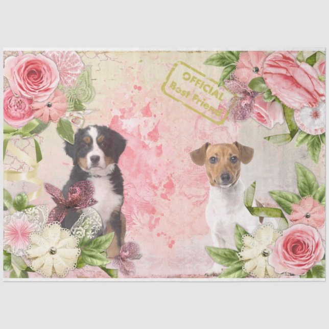 Papier Mousseline Une conception de série Shabby Chic 15 (Recto)