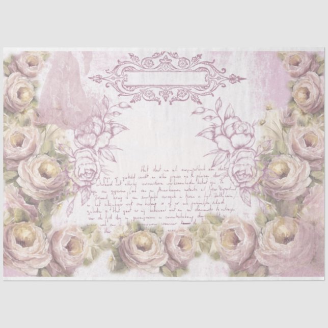 Papier Mousseline Une conception de série Shabby Chic 36 (Recto)