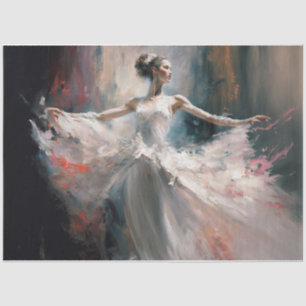 Papier Mousseline Une danse des couleurs Papier Tissu