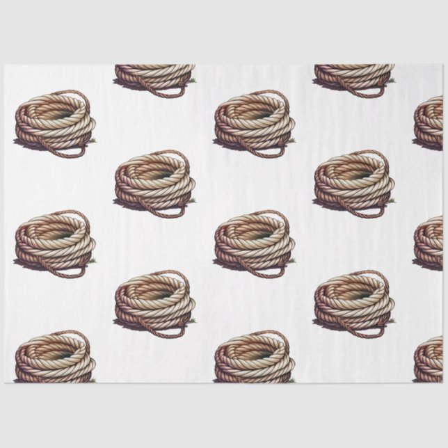 Papier Mousseline Une jolie série bleue Nautique Design 10 (Recto)