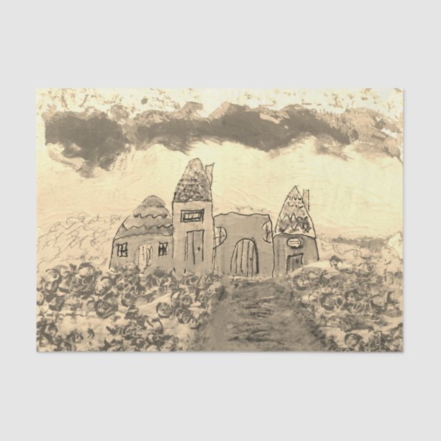 Papier Mousseline Une Par Une (Recto)