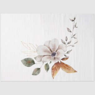 Papier Mousseline Une série animale d'automne et florale Design 27