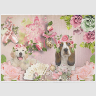 Papier Mousseline Une série chic Shabby Design 14