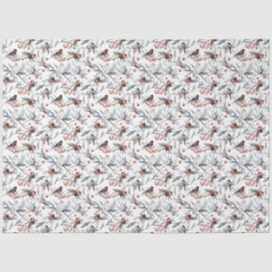 Papier Mousseline Une série de bois d'hiver Design 6