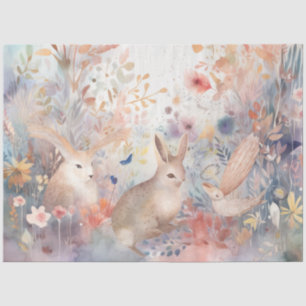 Papier Mousseline Une Série de bois Whimsical Design 6