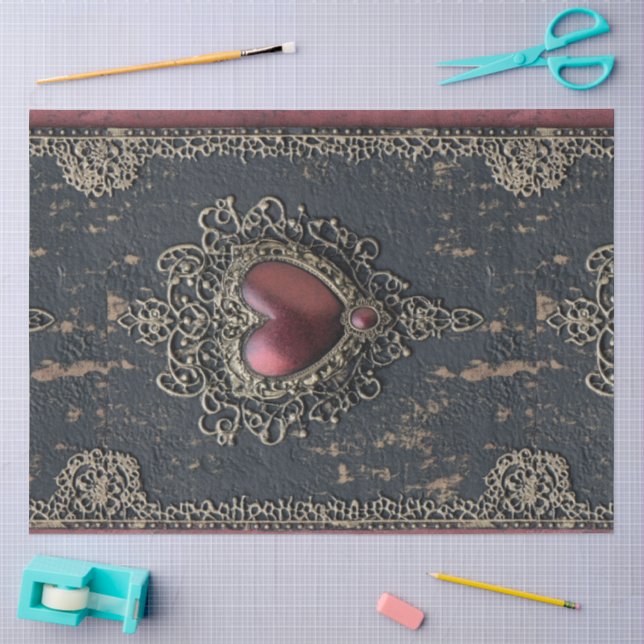Papier Mousseline Une série de conception romantique et gothique #12 (Artisanat)