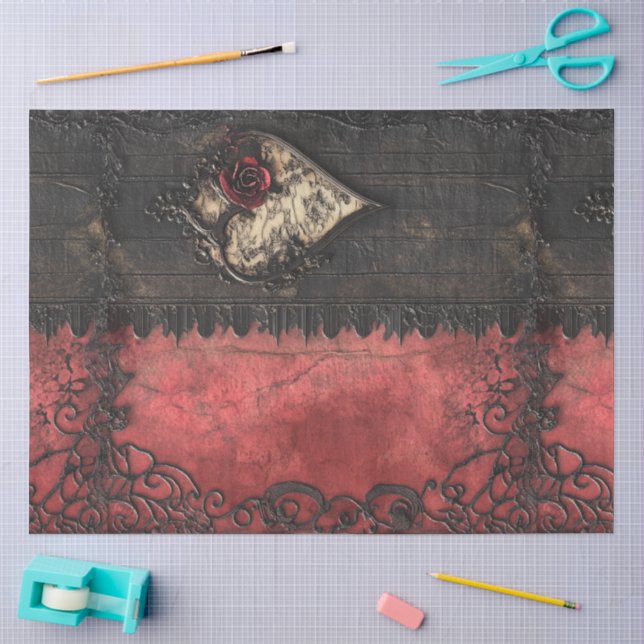 Papier Mousseline Une série de conception romantique et gothique #2 (Artisanat)