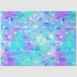 Papier Mousseline Une série de cristaux de sirène Design 1