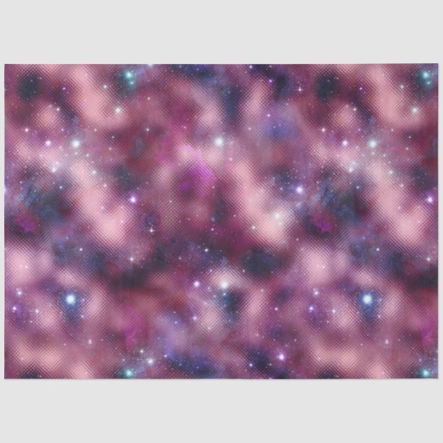 Papier Mousseline Une série de design Galaxie scintillante 12 (Recto)