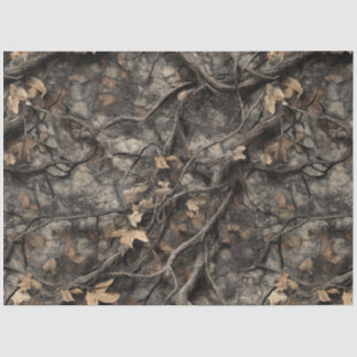 Papier Mousseline Une série de designs camouflage réalistes #23