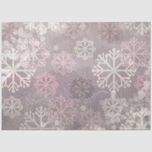 Papier Mousseline Une série de Grunge d'hiver rose 7