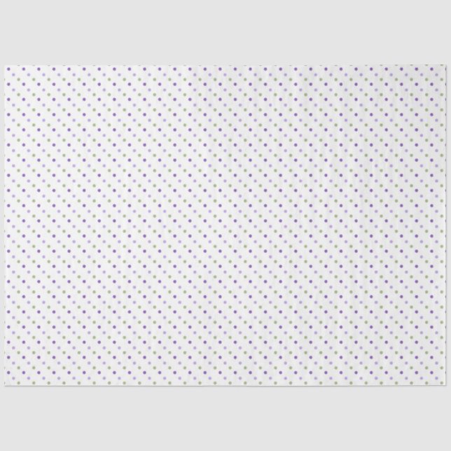 Papier Mousseline Une série de lavande aquarelle Design 6 (Recto)