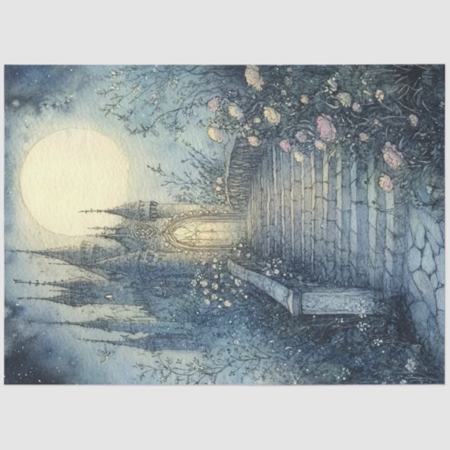 Papier Mousseline Une série de lune de fée Conception #10 (Recto)
