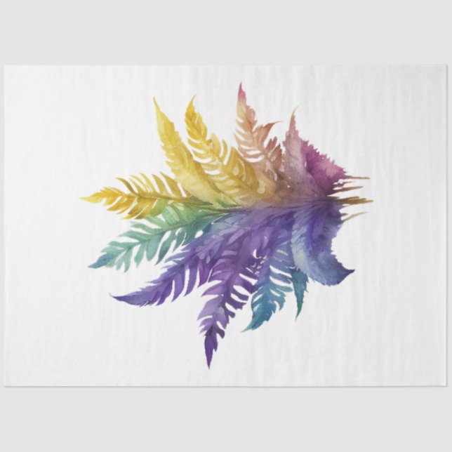 Papier Mousseline Une série de masques Mardi Gras Design 20 (Recto)