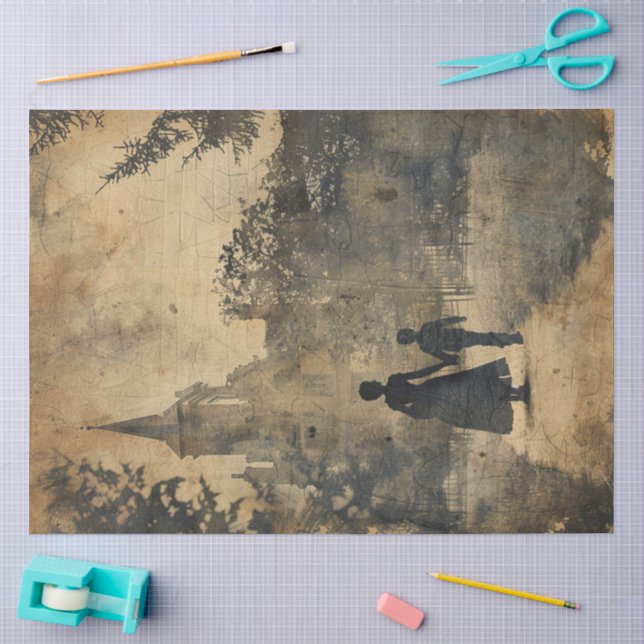 Papier Mousseline Une série de mère gothique design #8 (Artisanat)