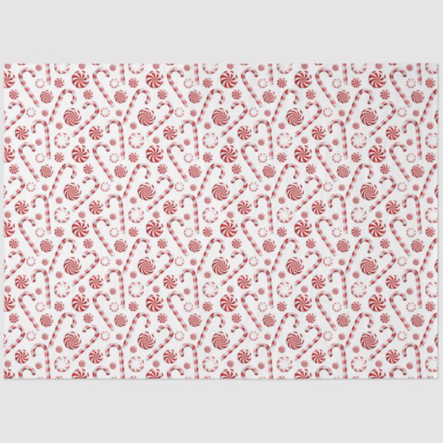 Papier Mousseline Une série épices de menthe poivrée Design 12 (Recto)