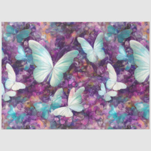 Papier Mousseline Une série mystique de papillons 6