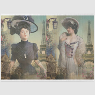 Papier Mousseline Une Shabby Chic Parisienne Série Design 12 Tiss