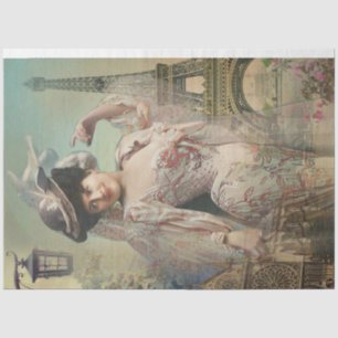 Papier Mousseline Une Shabby Chic Parisienne Série Design 5 Tissu