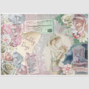 Papier Mousseline Une Shabby Chic Series Design 20