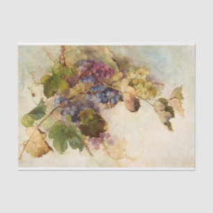 Papier Mousseline Une vigne de raisins de Franz Bischoff