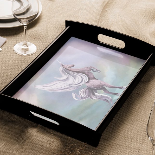 Papier Mousseline Unicorn magique | Aquarelle couleur Imaginaire pas (Créateur téléchargé)