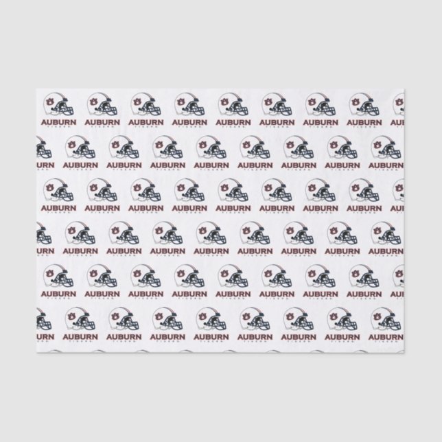 Papier Mousseline Université d'Auburn | Vacances (Recto)