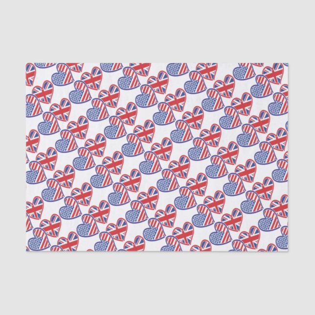 Papier Mousseline USA—Royaume-Uni (Recto)