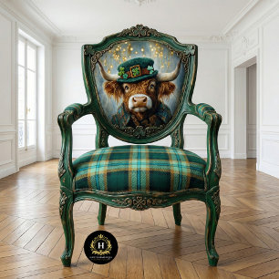 Papier Mousseline Vache Irlandaise des Highlands Découpage Rustique