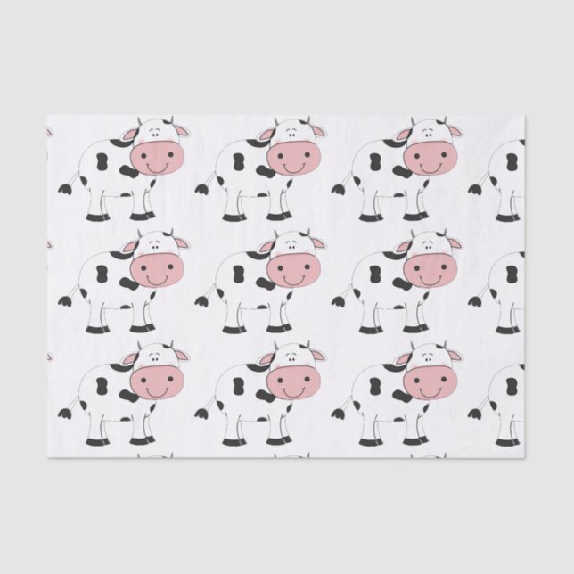 Papier Mousseline Vache sainte (Recto)