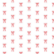 Vaches satinées rouges et blanches Bow Sucre de ca