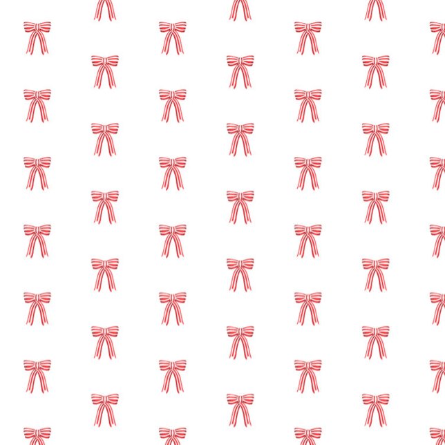 Papier Mousseline Vaches satinées rouges et blanches Bow Sucre de ca (Créateur téléchargé)