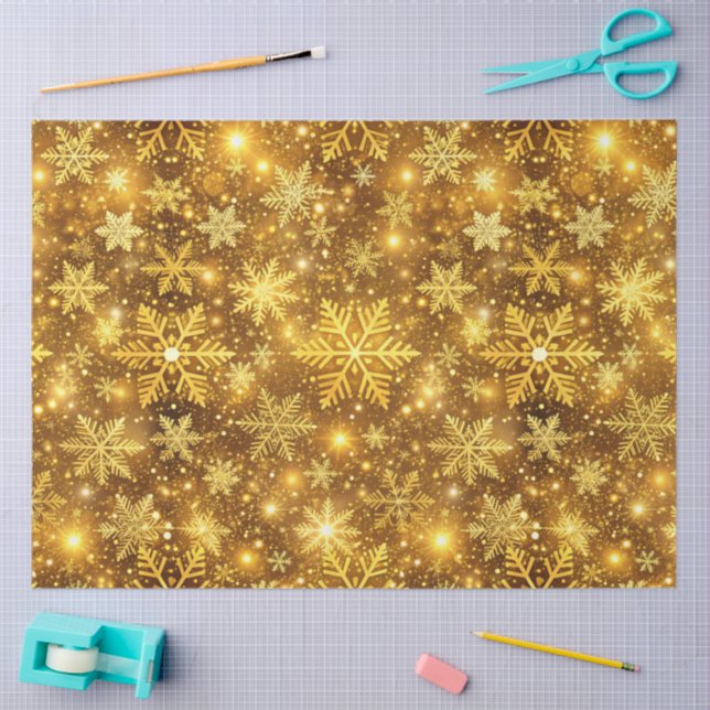 Papier Mousseline Valse de Noël Lumineuse (Artisanat)
