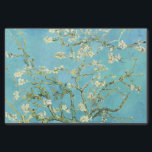 Papier Mousseline Van Gogh Almond Blossoms<br><div class="desc">Artiste : Vincent Van Gogh Titre : Les fleurs d'amandes ont modifié la couleur par 2sweet4wordsDesigns vincent van gogh,  van gogh,  fleurs d'amandes,  turquoise,  fleurs,  floral,  ressort,  sophistiqué,  décoration</div>