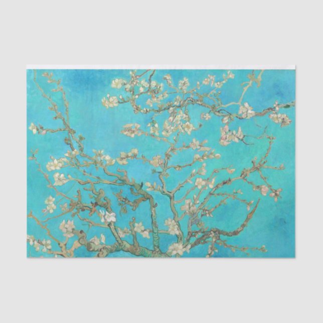 Papier Mousseline Van Gogh Almond Blossoms (Recto)