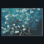 Papier Mousseline Van Gogh Almond Blossoms Dark Turquoise<br><div class="desc">Artiste : Vincent Van Gogh Titre : Les fleurs d'amandes ont modifié la couleur</div>